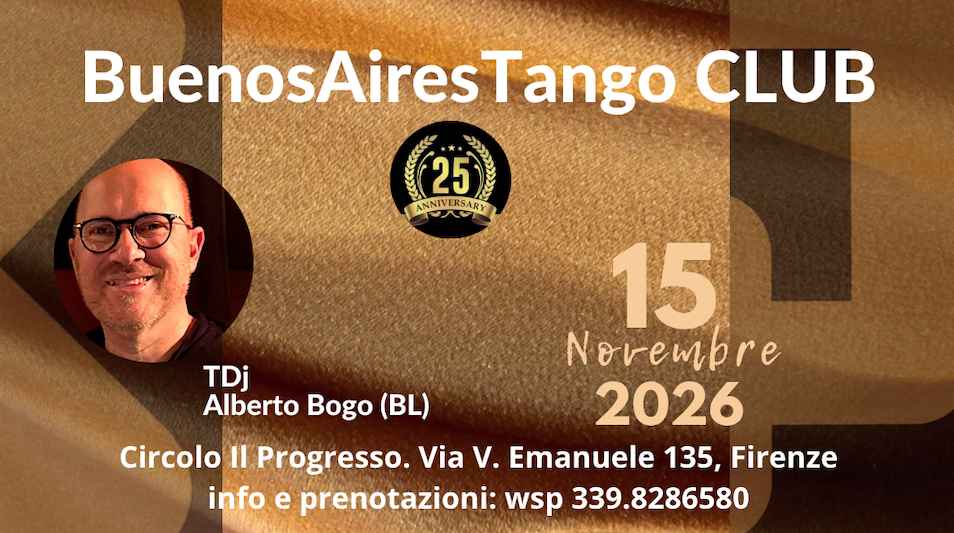 Buenosairestango Club - Tdj Alberto Bogo
