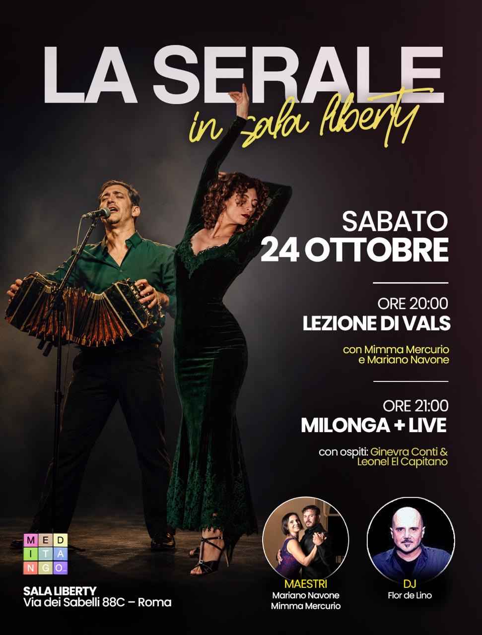 In Sala Liberty: “La Serale con ospiti” - TDJ Flor de Lino