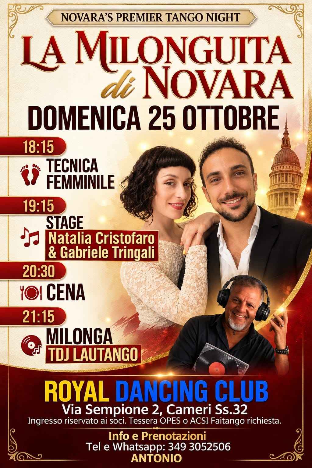 Tango Royal " la Milonguita di Novara "