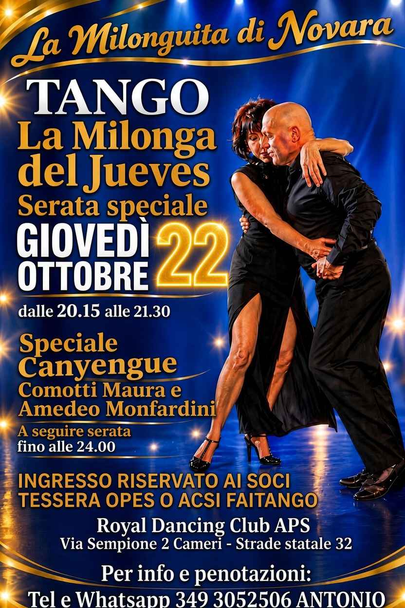 Tango Royal " la Milonguita di Novara "
