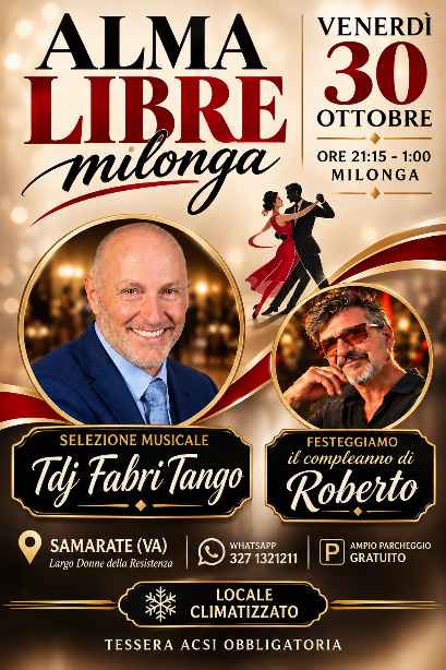 I Venerdi di Alma Libre milonga