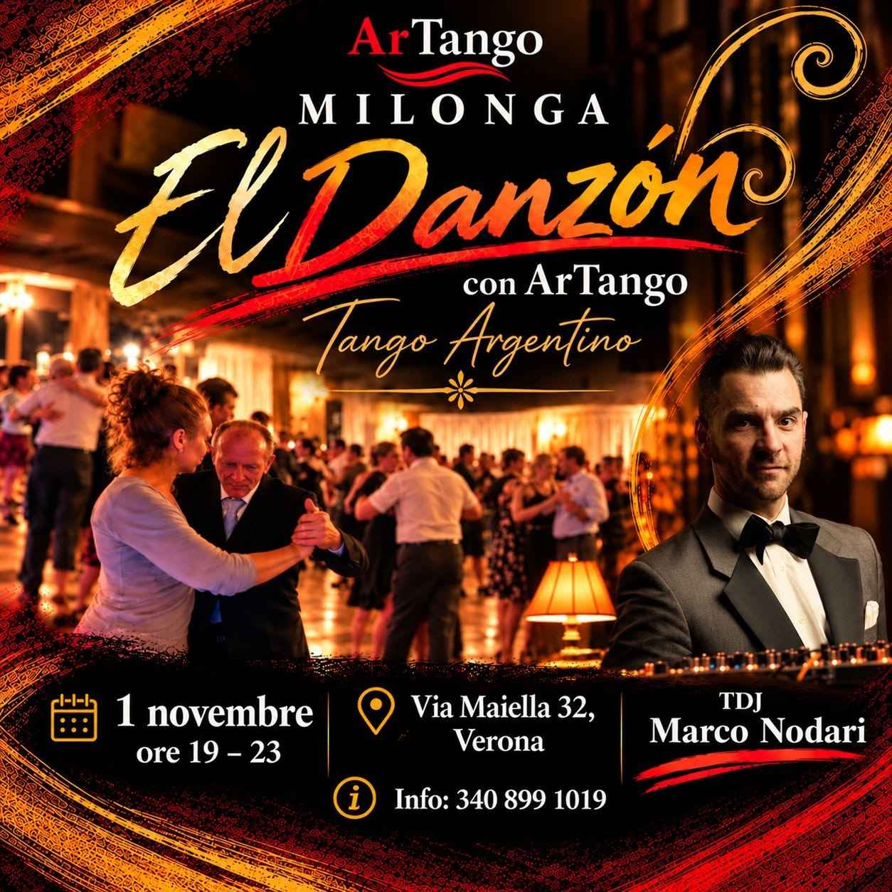 Milonga al Danzon con Artango ! Marco Nodari Tdj!