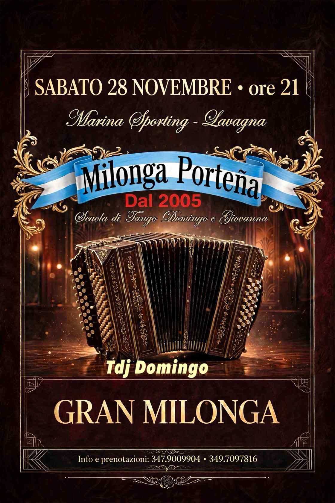 Milonga Portena Lavagna