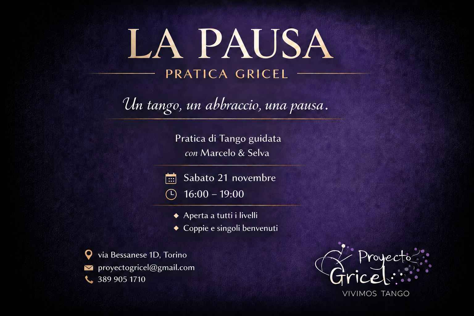 La Pausa – Pratica Gricel