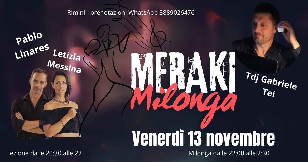 Meraki milonga